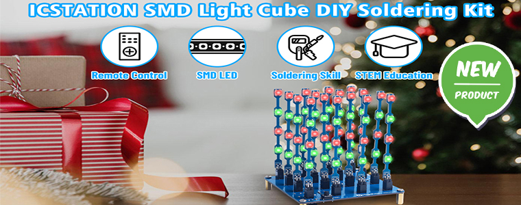 WS2812B LED Cube Kit